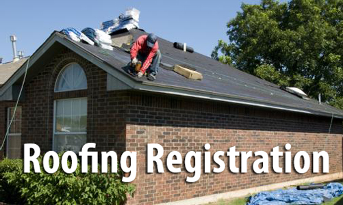 Roofing Registration